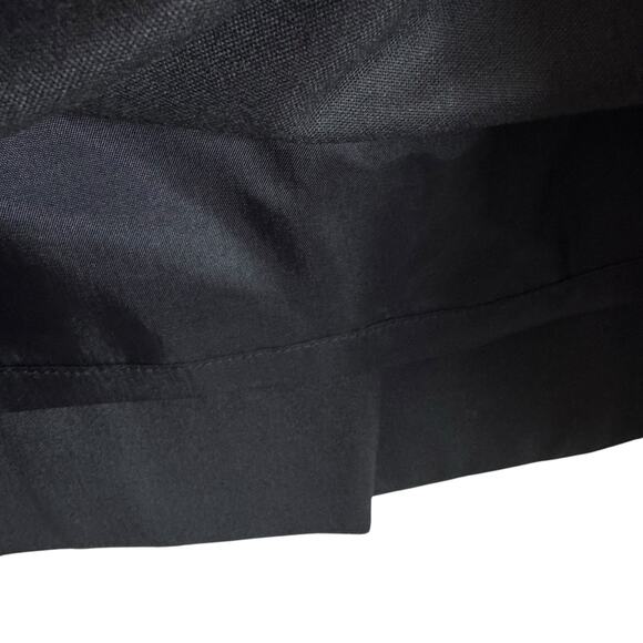 Ann Taylor Black Button Front Lined Straight Above Knee Dressy Skirt Size 14 - Picture 4 of 6